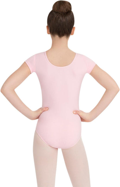 Capezio girls Short Sleeve Leotard - Girls
