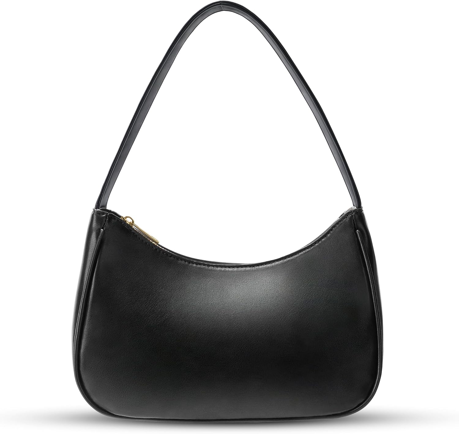 Women's Shoulder Bags, Small Hobo Tote Elegant Clutch Purse with Zipper Closure