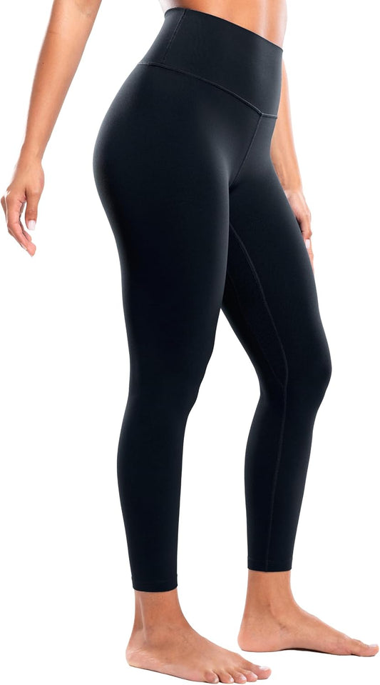 Workout Leggings for Women Yoga Pants High Waisted Athletic Tights Silky Feel Soft 25" /28" Gym Activewear Lounge ﻿