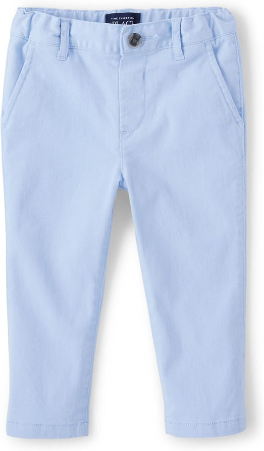 The Children's Place Baby Boys' and Toddler Stretch Skinny Chino Pants