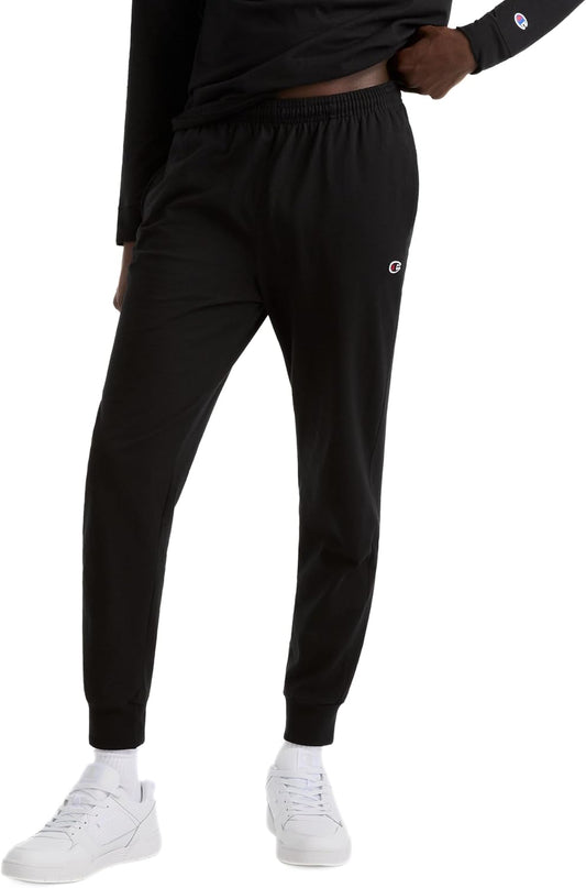 Champion Men's Joggers, Everyday Cotton, Lightweight Lounge Knit Pants for Men, 31"