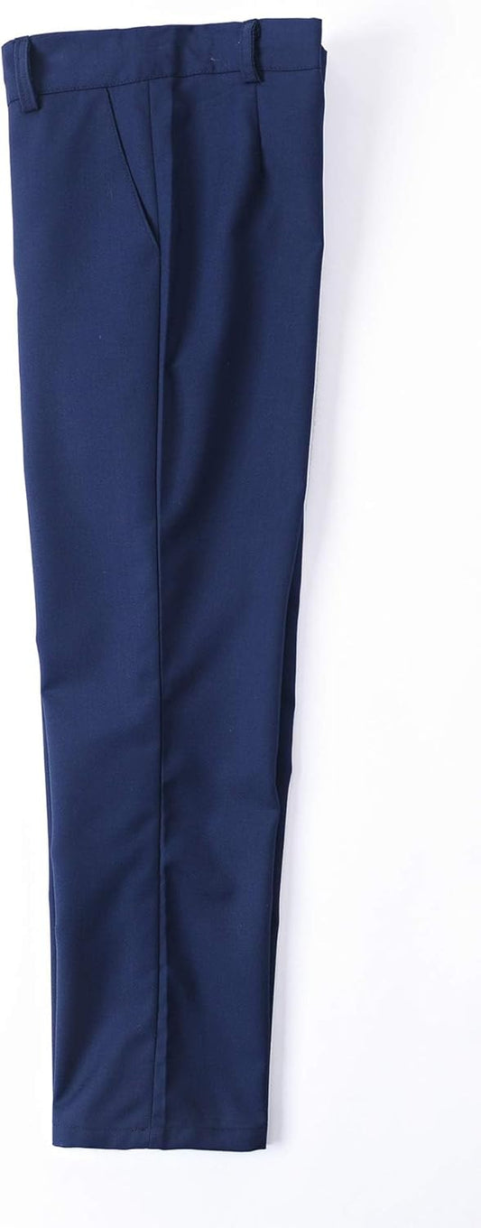 Boys Dress Pants Formal Flat Front Children School Uniform Pants for Boy