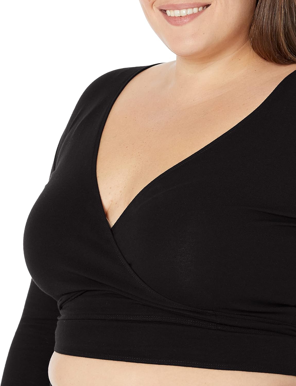 Capezio Women's Self Tie Wrap Top