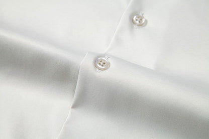 Men's Dress Shirts Formal Slim Fit Stretch Long Sleeve Button Down Shirt for Men Wrinkle Free Collar Business Shirts