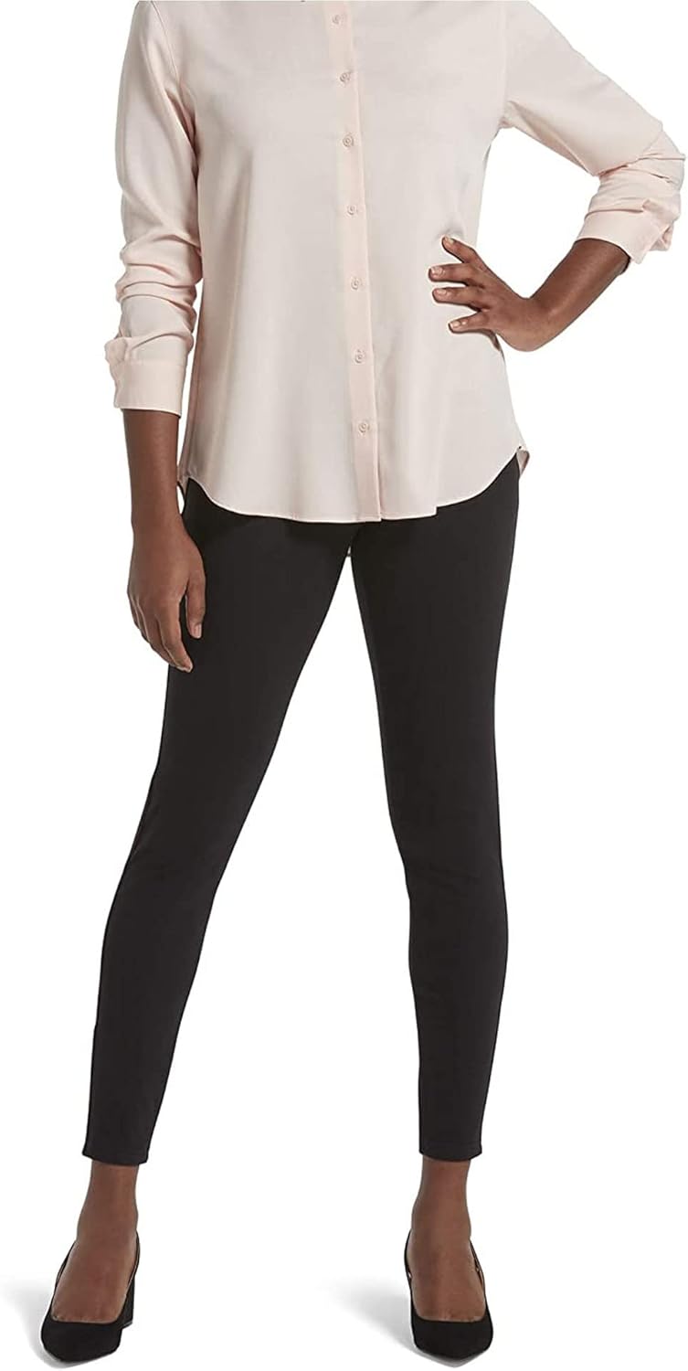 No Nonsense Classic Denim Leggings-Jeggings for Women with Real Back Pockets, High Waisted Stretch Jeans