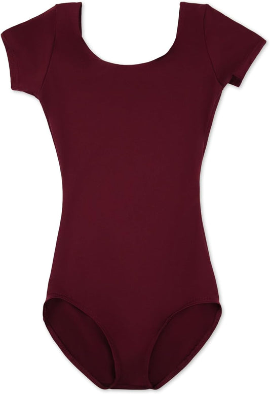 Capezio girls Short Sleeve Leotard - Girls