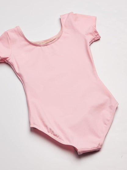 Capezio girls Short Sleeve Leotard - Girls