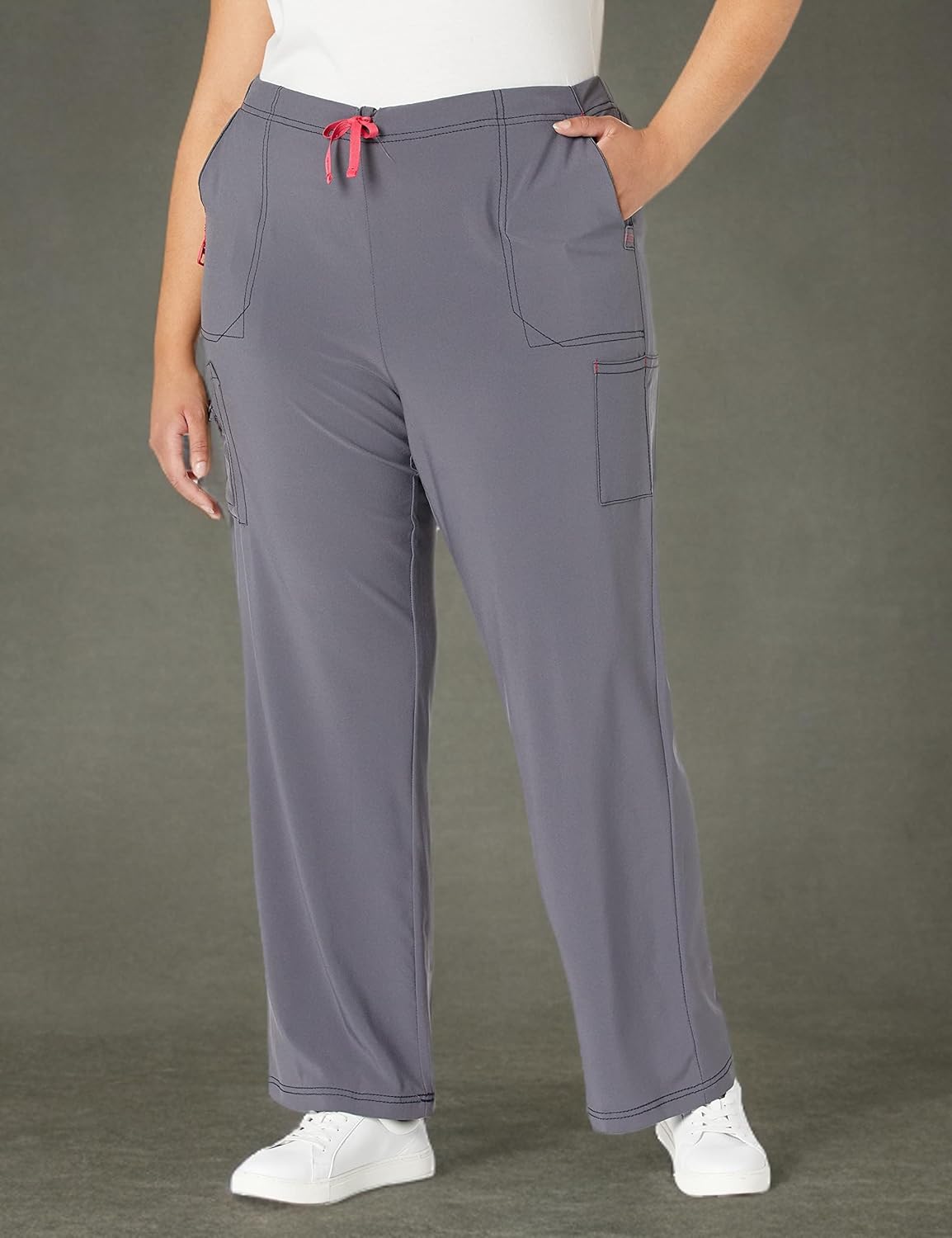 Cross-Flex Women's Boot Cut Cargo Scrub Pant