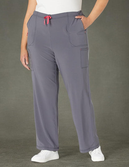 Cross-Flex Women's Boot Cut Cargo Scrub Pant