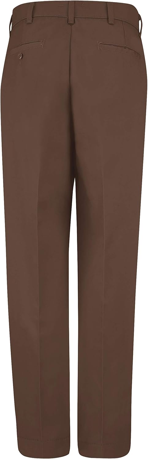 Red Kap Men's Stain Resistant, Flat Front Work Pants