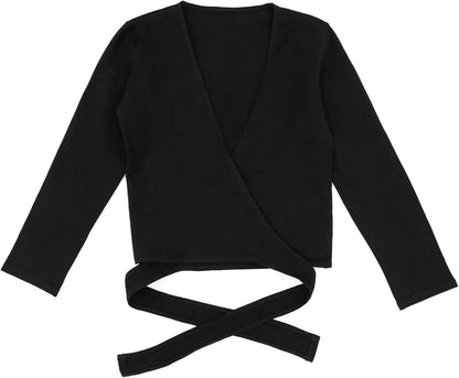 Capezio Women's Self Tie Wrap Top