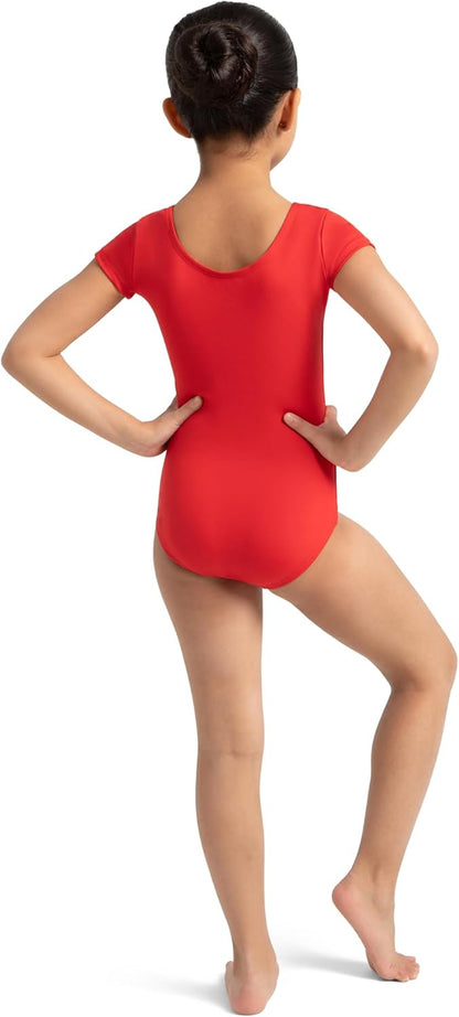 Capezio girls Short Sleeve Leotard - Girls