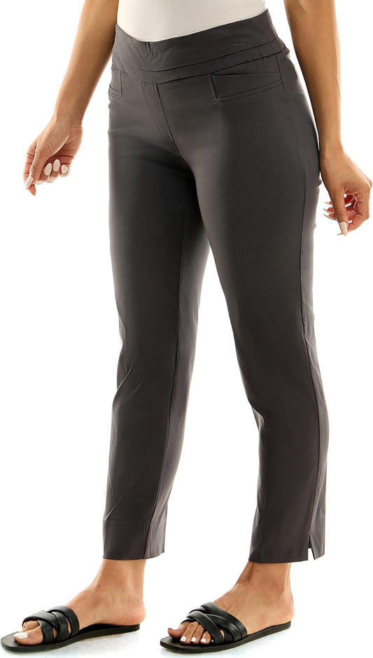 Zac & Rachel Women's Pull-on Ankle Length Pants with Millennium Fabric