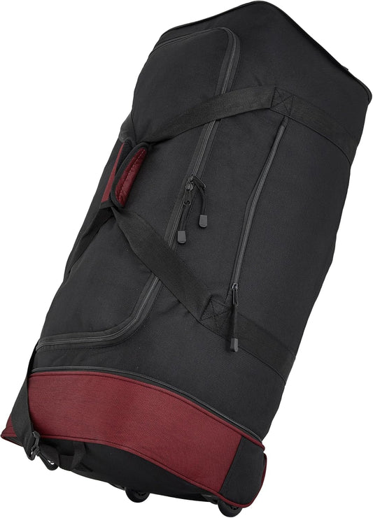 Travelers Club 32-inch Collapsible Expandble Travel Rolling Duffel Bag