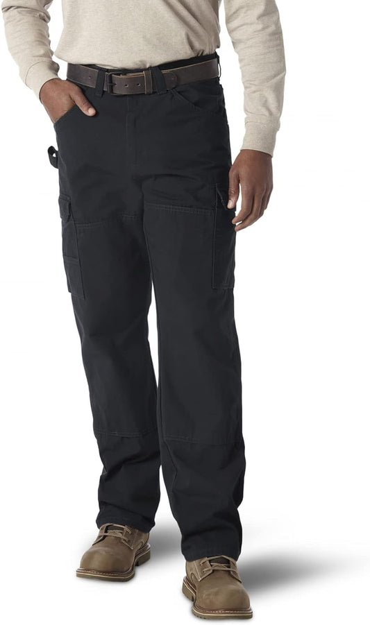 Wrangler Riggs Workwear Ripstop Ranger Relaxed FIT Pants (Black)