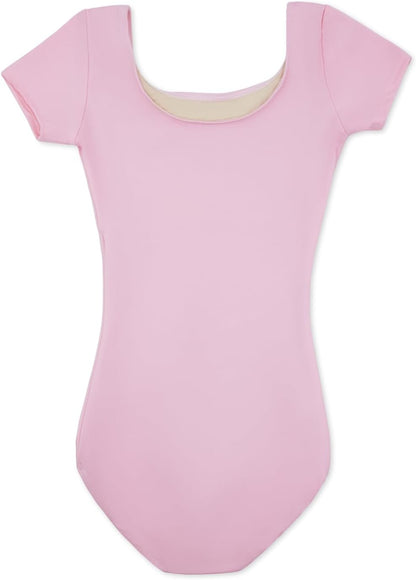 Capezio girls Short Sleeve Leotard - Girls