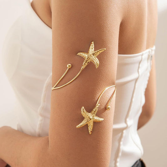 Arm Cuff Bracelet for Women Gold Upper Arm Jewelry Bangle Cuff Bracelets Greek Goddess Halloween Custom Accessories