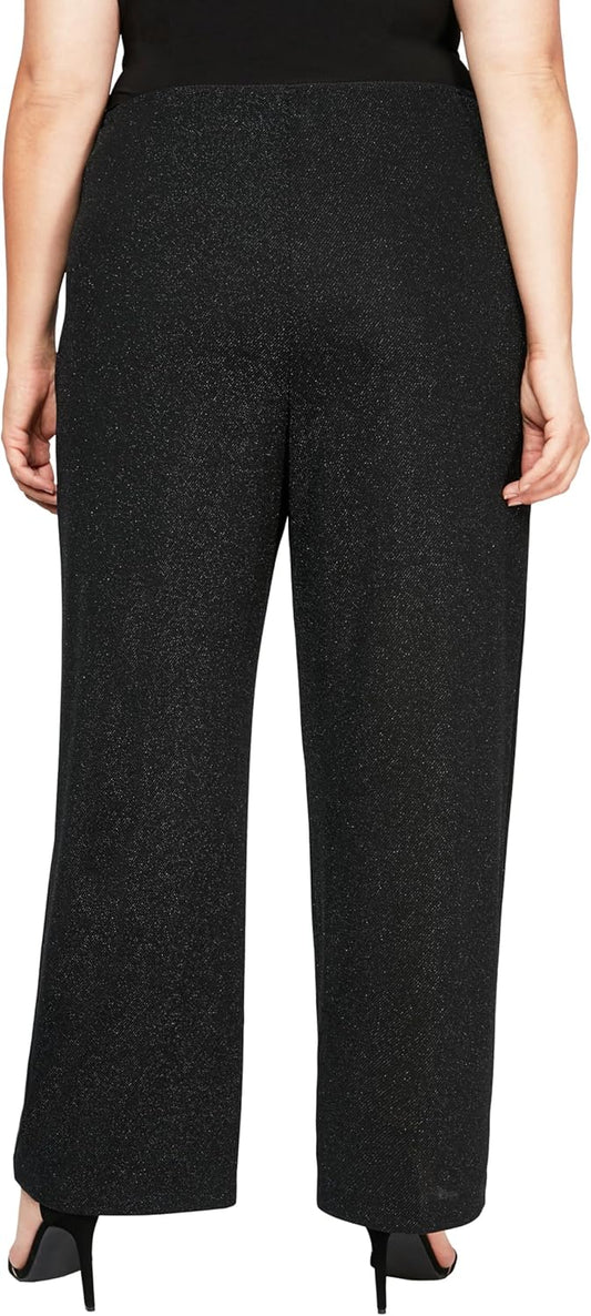 Alex Evenings Women's Straight Leg Dress Pant (Plus Petite Sizes)