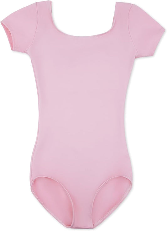 Capezio girls Short Sleeve Leotard - Girls