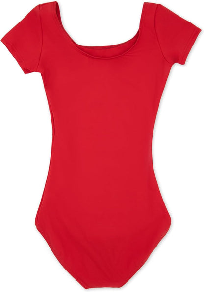 Capezio girls Short Sleeve Leotard - Girls