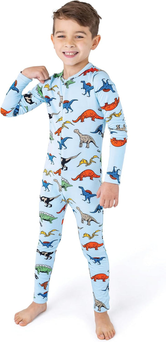 Rocky Kids Onesie Cozy Jumpsuit, Unisex, Fleece Lined, for Boys & Girls, Long Sleeve Thermals (Stay-Soft)