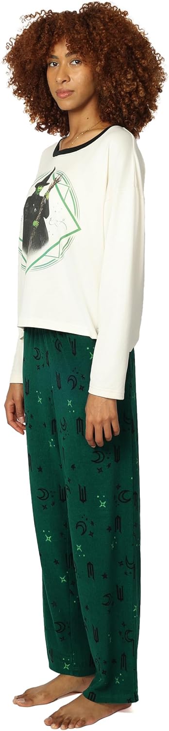 Wicked Women's 2-Piece Loose-fit Pajama Set, Soft & Comfortable Nightwear for Adults