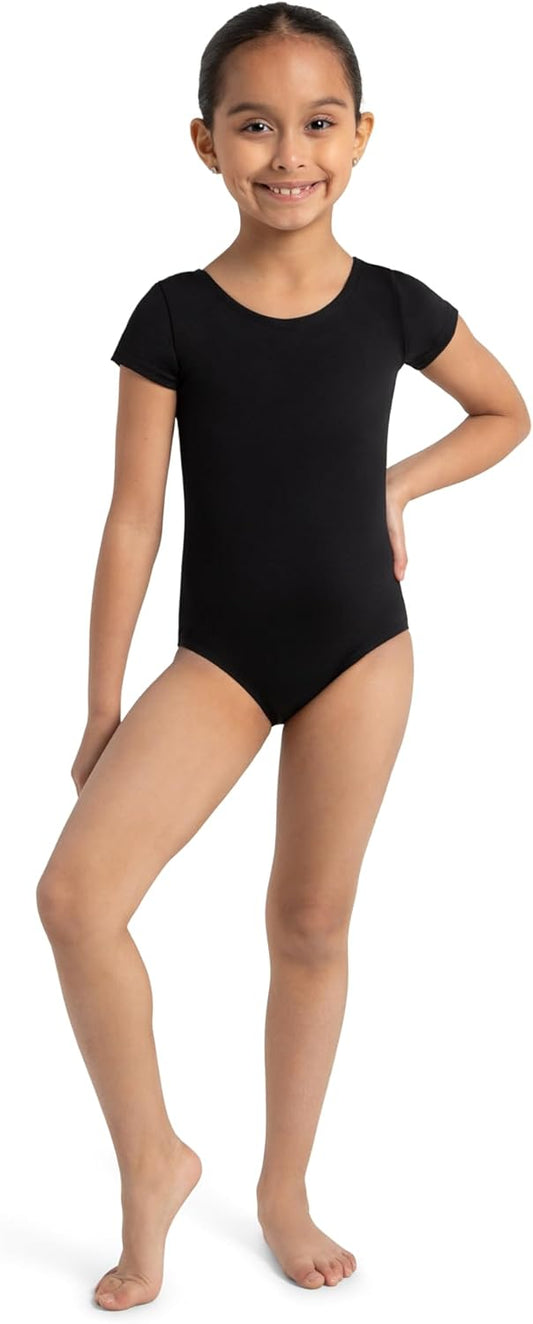 Capezio girls Short Sleeve Leotard - Girls