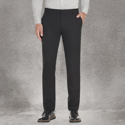 Van Heusen Men's Slim Fit Stretch Flat Front Traveler Pant