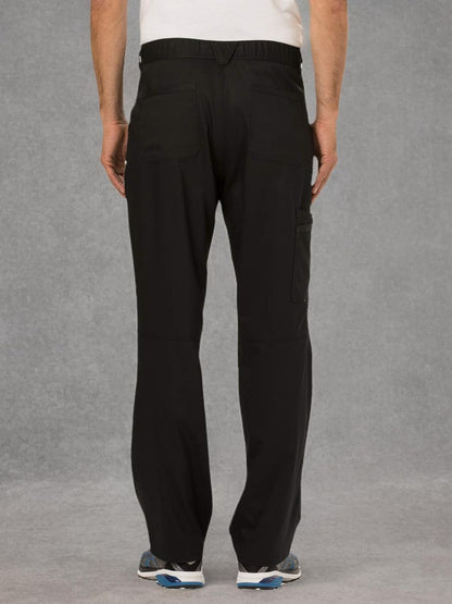 Cherokee Cargo Pants for Men Scrub, Modern Fit Inside Drawstring Bottom WW140