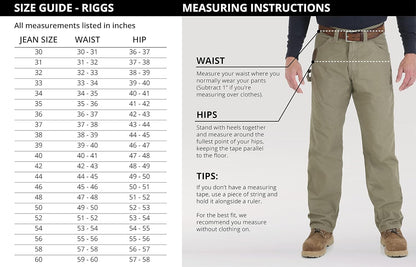 Wrangler Riggs Workwear Ripstop Ranger Relaxed FIT Pants (Black)
