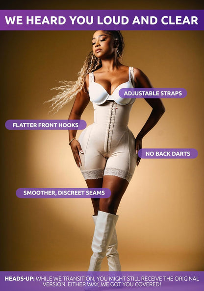 Snatched Body - Women's Stage 2 Faja Colombians Without Bra Shapewear - BBL Post Surgery Garment - Reductoras Moldeadoras