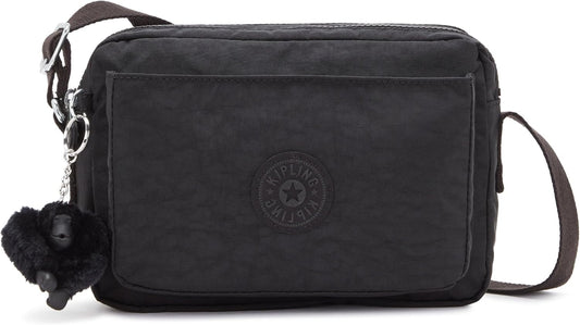 Kipling Women’s Abanu Medium Crossbody Bag, Lightweight, Adjustable Nylon Waist Pack with Multi-Compartment Zip Pockets