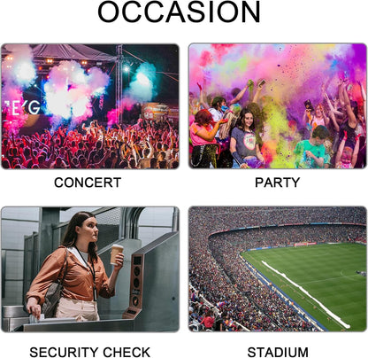CLUCI Clear Bag for Stadium Events, Clear Crossbody Bag Purses for women stadium Transparent, Concerts Sports
