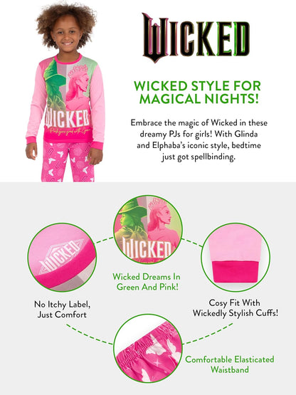 wicked Pajamas | Girls' Pajama Sets | Girls Pajama Set | Sizes 7 To 14