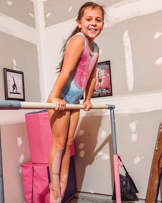 3 Piece Gymnastics Leotards for Girls Size 10 Teen Girl's Pink Marble 3D Print Athletic Outsfit with Short for Age 11 Children Sparkle Diamond Drift Tie Dye Classic Shiny GYM Biketards,10 11 Years