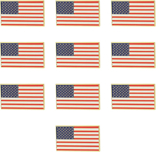 TONOS Exquisite American Flag Pin - Stars and Stripes Lapel Pin