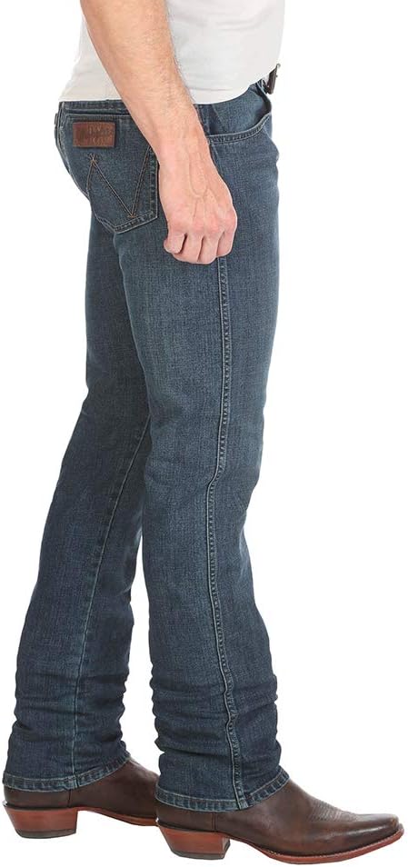 Wrangler Men's Retro Slim Fit Straight Leg Jean, Portland, 33W x 32L