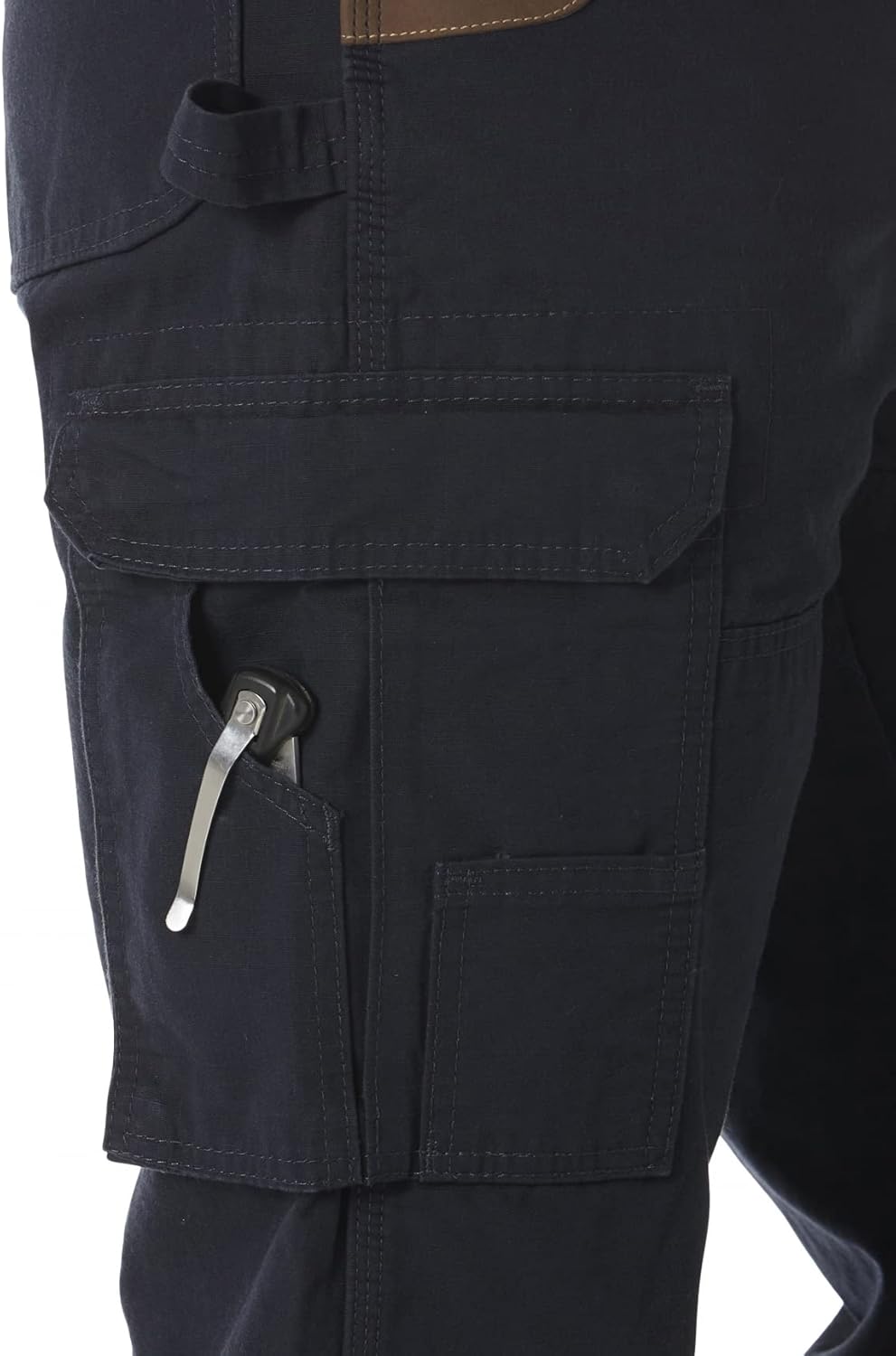 Wrangler Riggs Workwear Ripstop Ranger Relaxed FIT Pants (Black)