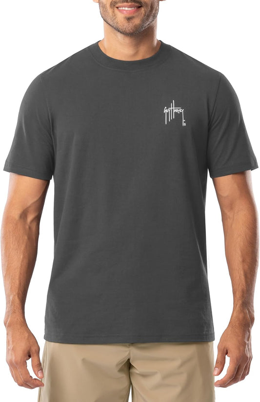 Guy Harvey Men’s Short Sleeve Cotton Graphic T-Shirt