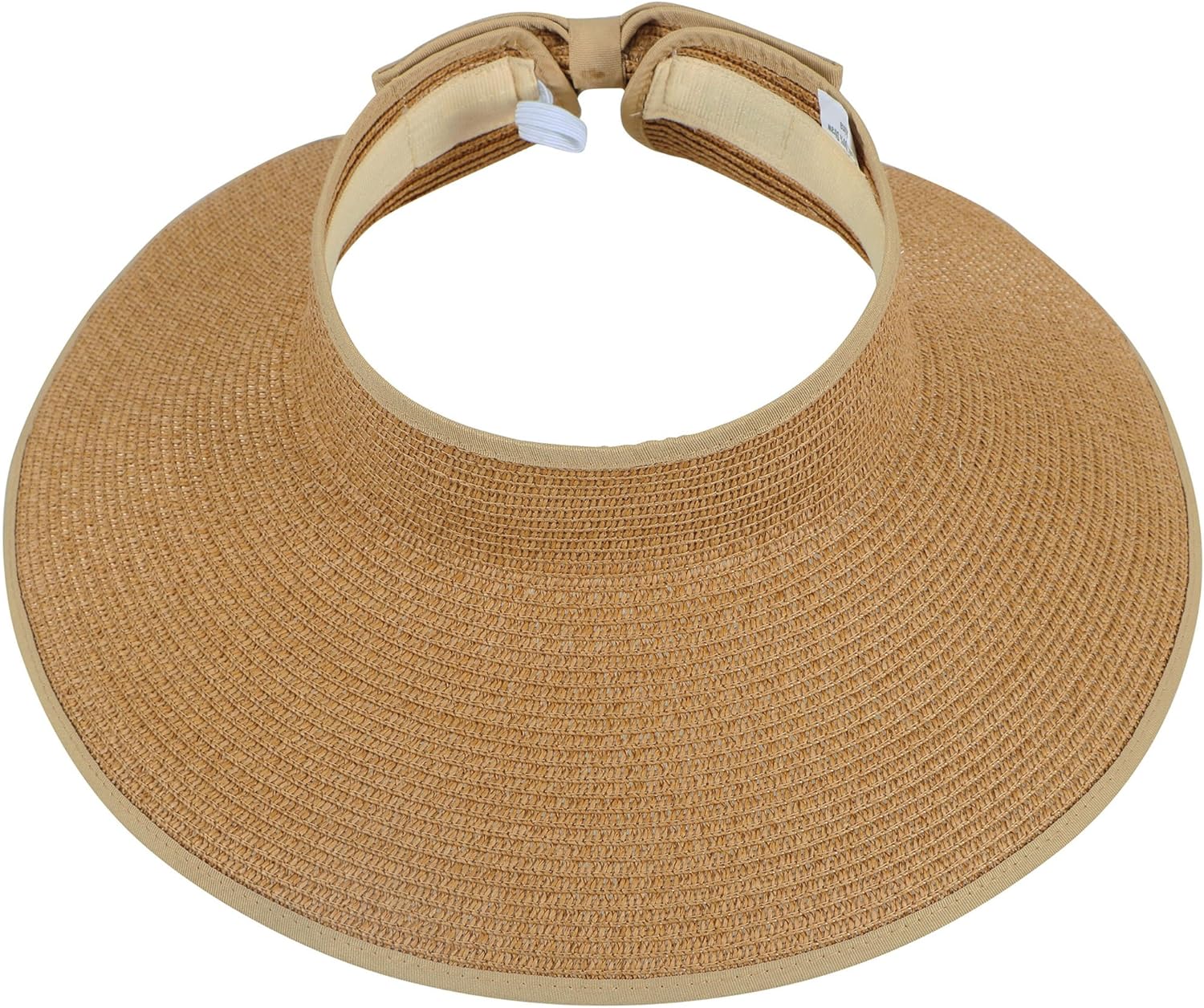 Sun Hats for Women Fashionable Womens Wide Brim Hat Roll-up Straw Sun Visor Hat