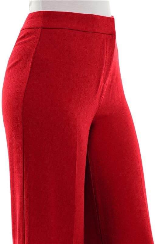 Nanette Nanette Lepore Women's Wide Leg Full Length Crepe Fashion Pant