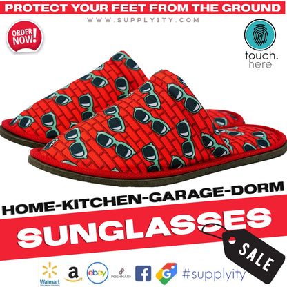 Chochili Men Sunglasses Home Garage Kitchen Dorm Slippers Lightweight