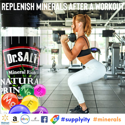 Dr.Salt Rich Mineral Doğal Kaynak Deniz Tuzu Değirmeni Küçük 4 oz