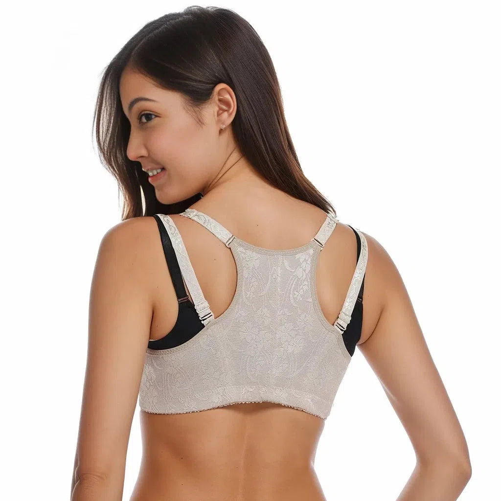 Starfit Women Push Up Cleavage Back Support Posture Corrector Magic Bra  Large 