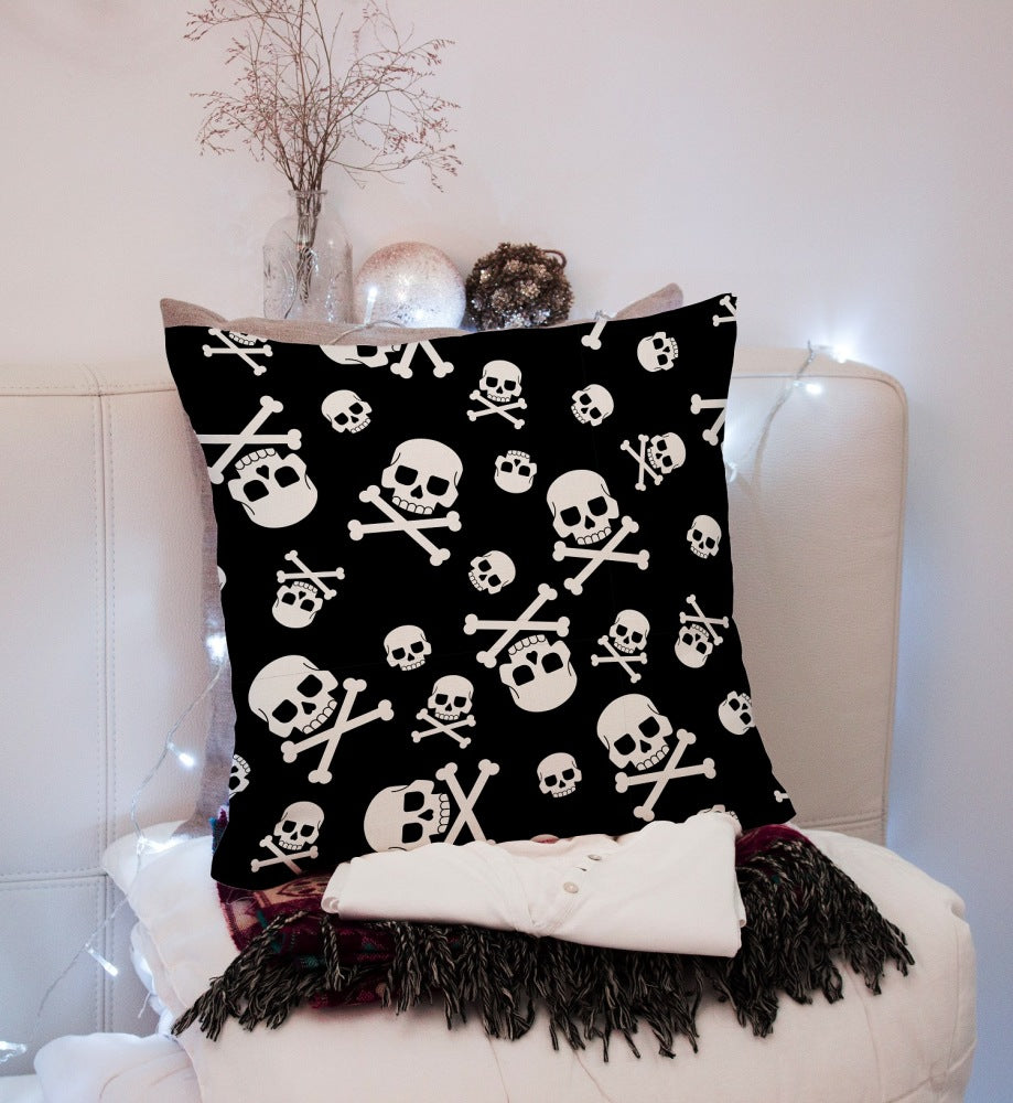 Chochili Home Danger Skull Decor Graphic Pillow Cases Cushion Cover 18X18 - supplyity