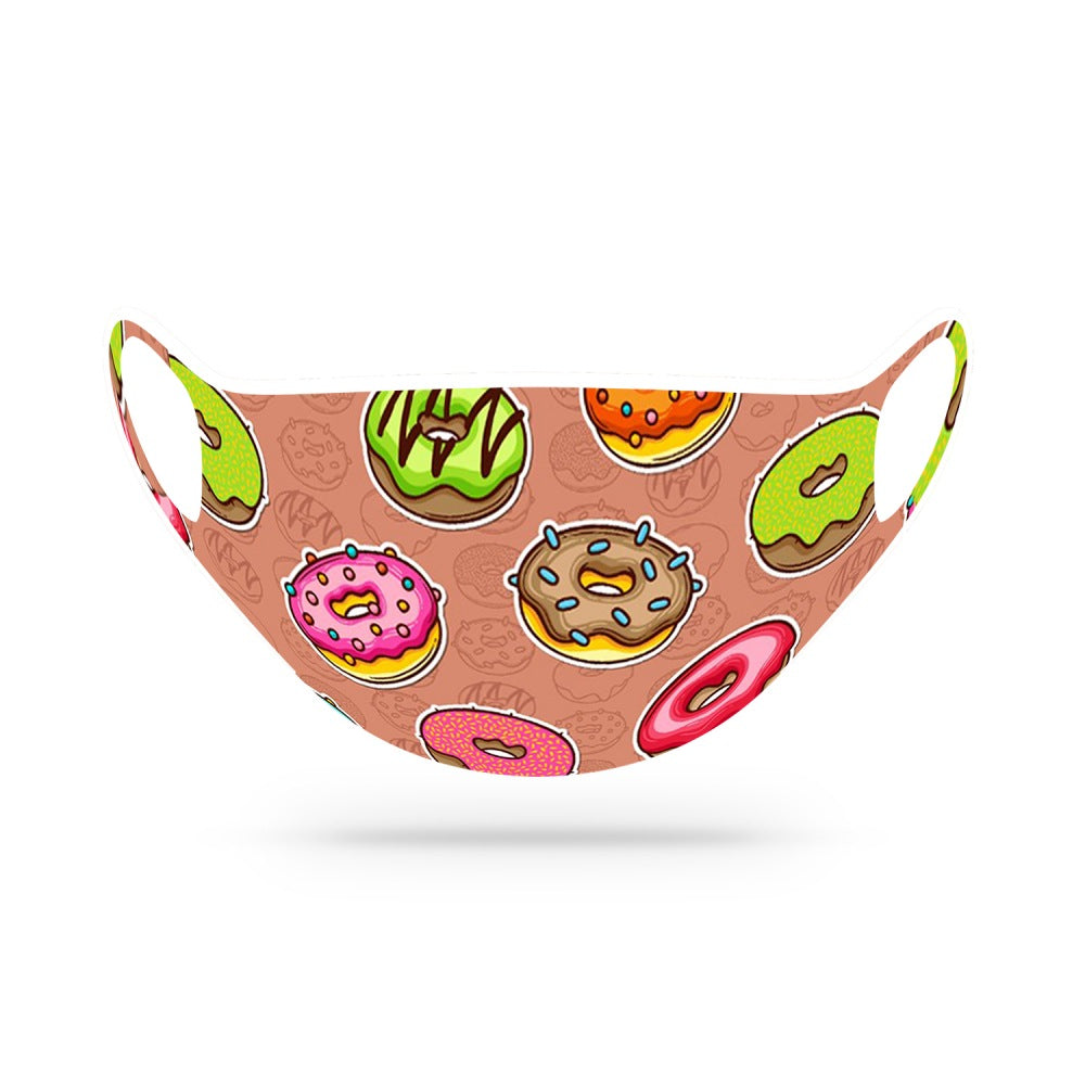 Chochili Women Trendy Colorful Donut Home Garage Kitchen Dorm and Mask Pack - supplyity