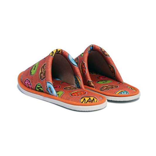 Gift Pack Donut For Him Purple Donut For Her Home Slippers Kitchen Garage Dorm Bedroom Lightweight - supplyity