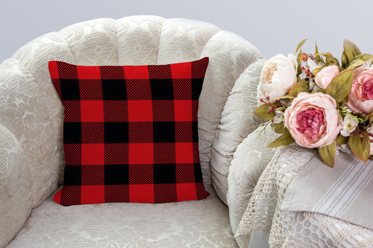 Gift Pack for Him Lumberjack Slippers and Pillow Case Pack Home Decor Pillow Cases Cushion Cover - supplyity