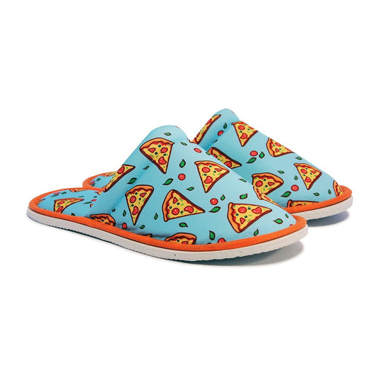 Gift Pack for Him Pizza Slippers and Pillow Case Pack Home Decor Graphic Pillow Cases Cushion Cover - supplyity